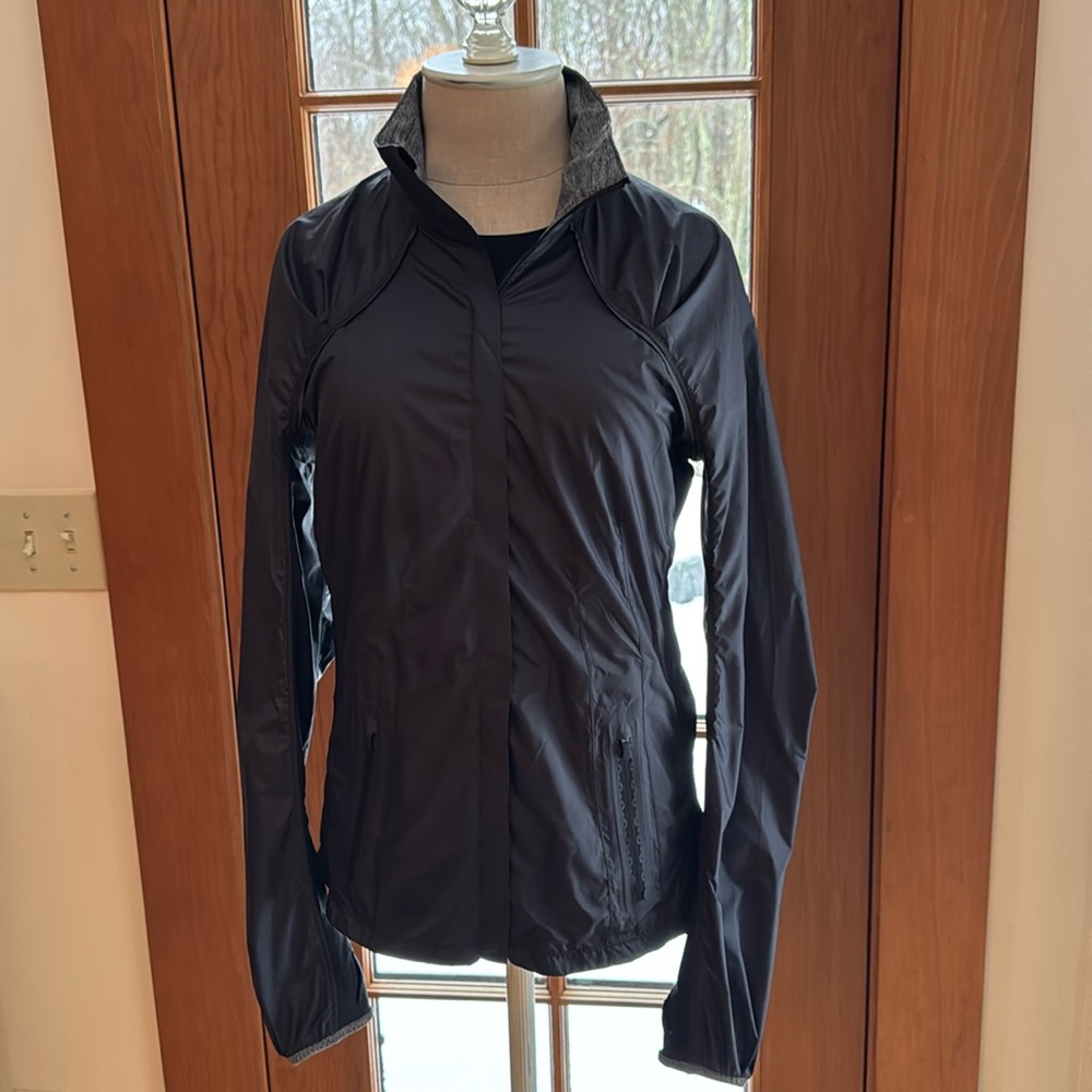 Lululemon Athletic Black Polyester Lightweight Zi… - image 1